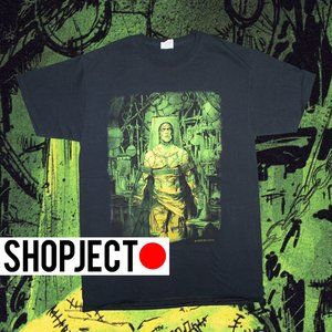 Frankenstein's Monster, green monster, Nat Jones For Rue Morgue Magazine